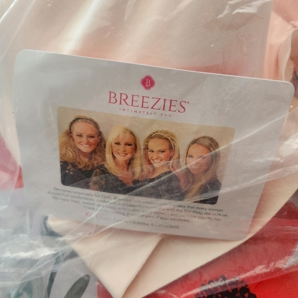 Breezies Nude Underwire Comfort Bra NWT 44DDD - Picture 5 of 7